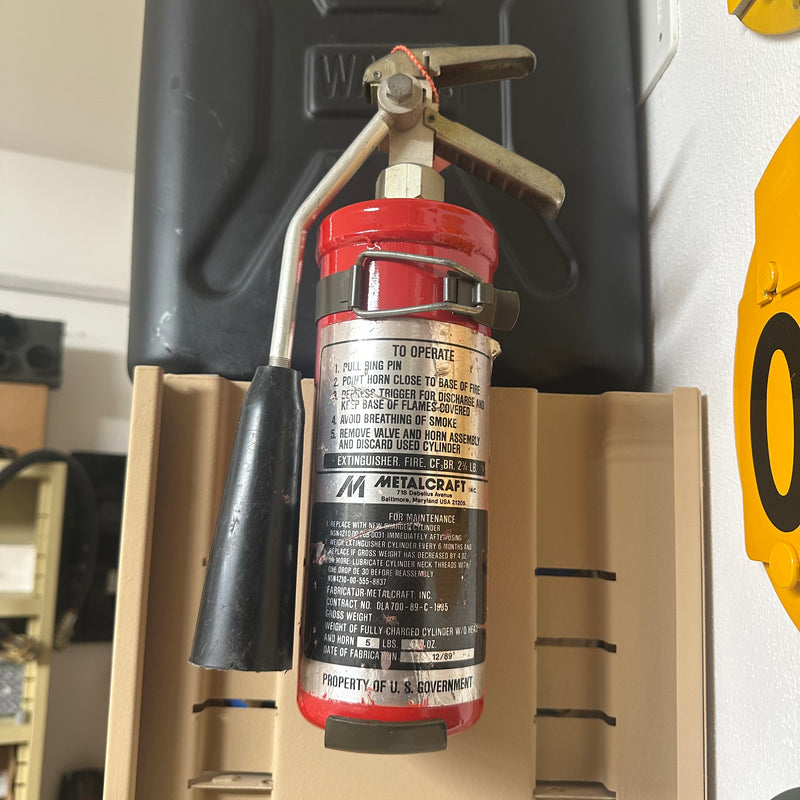 USED FULL Fire Extinguisher M151