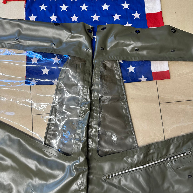 NOS M151 M151A2 Vinyl Doors Cirtain set