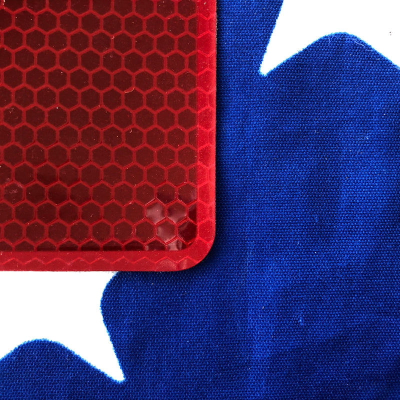 M151A2 NOS 3M Red Rear Square Reflector